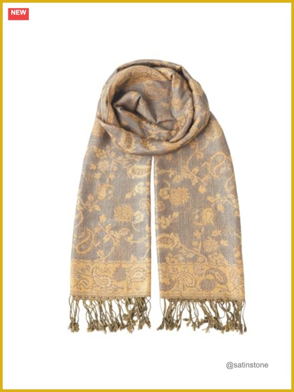 Pashmina Feel Rave Scarf Wrap Shawl Viscose Acrylic Reversible Festival
